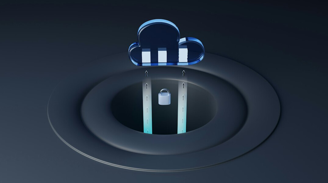 data security shield graphic