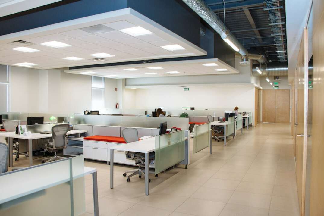 modern office environment