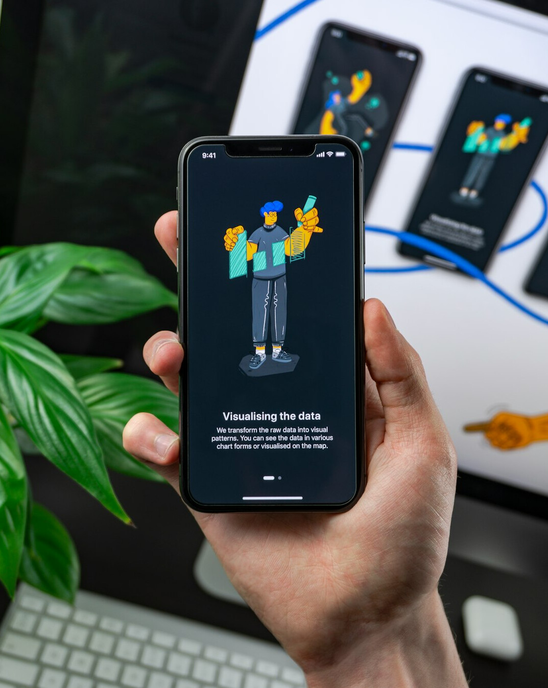 mobile app interface